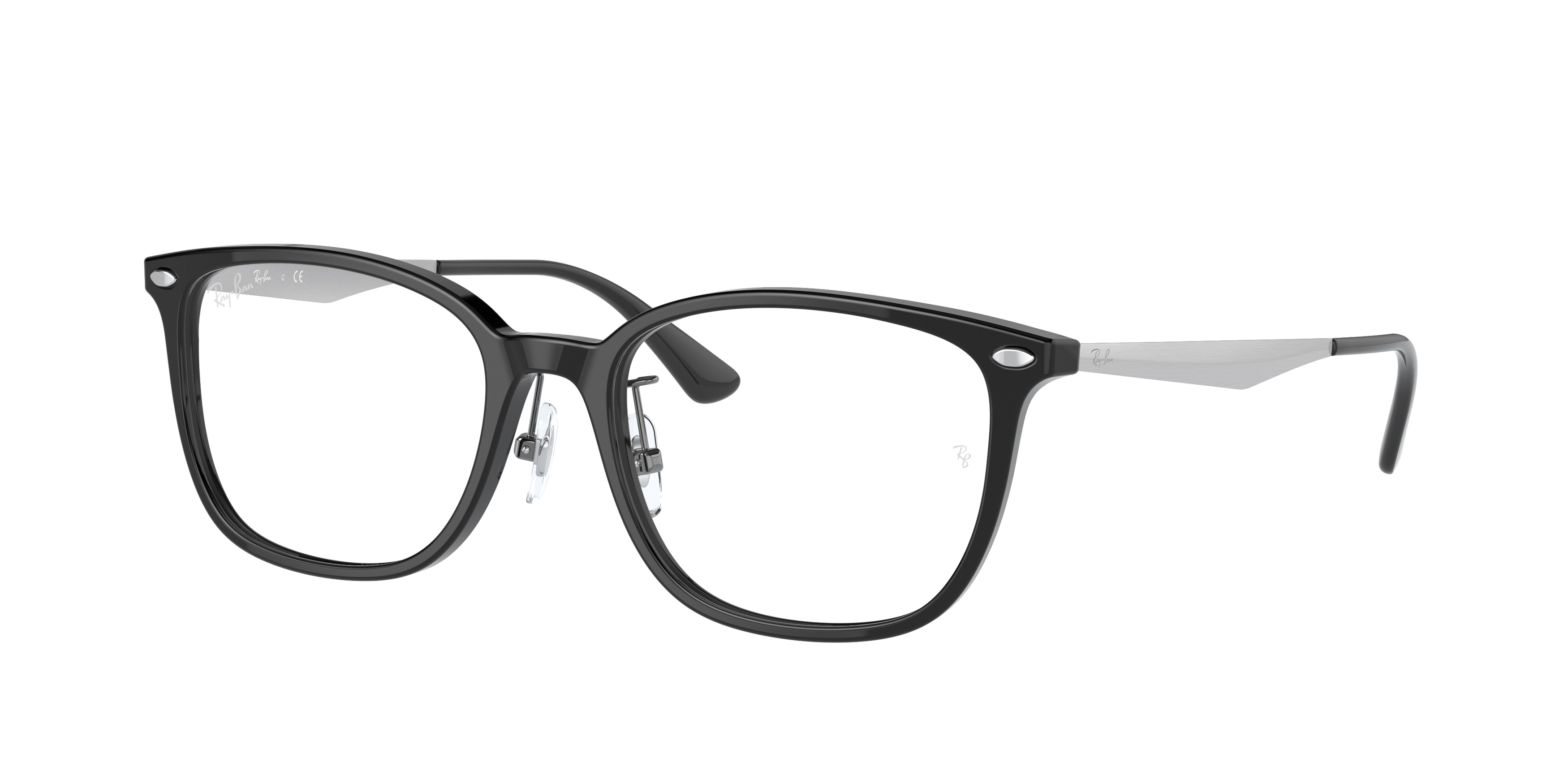 Ray-Ban RX5403D Asian Fit 2000 Men's Eyeglasses Black Size 54 (Frame Only) - Blue Light Block Available